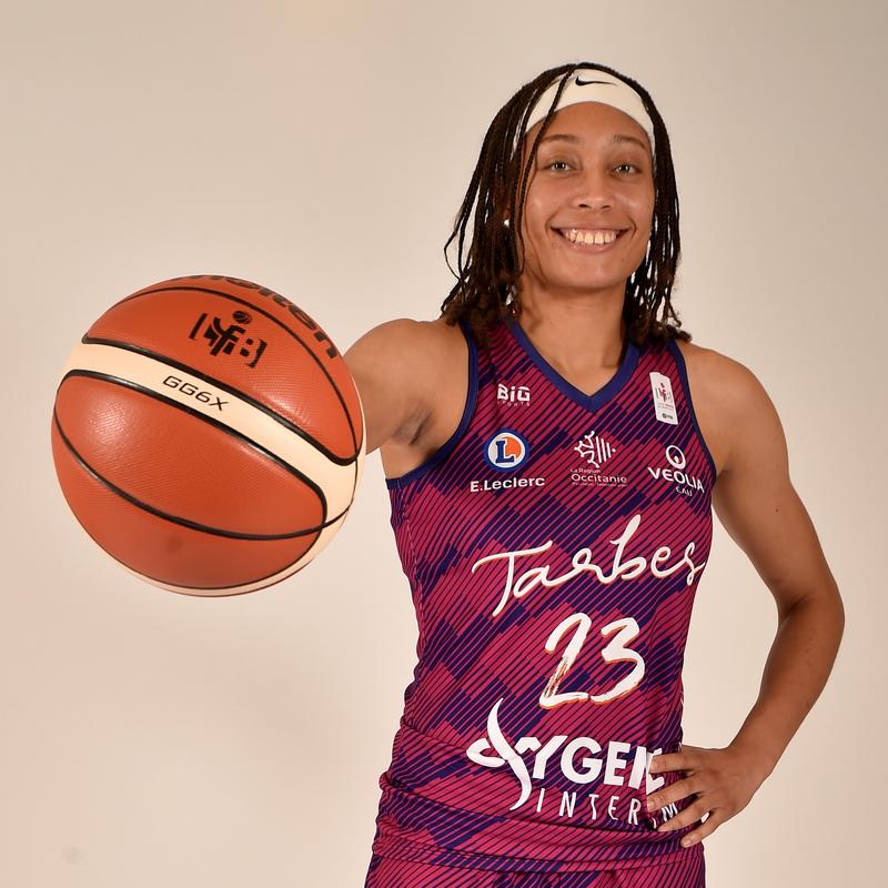 Alexis Prince, joueuse du TGB Alexis Prince, joueuse du TGB
